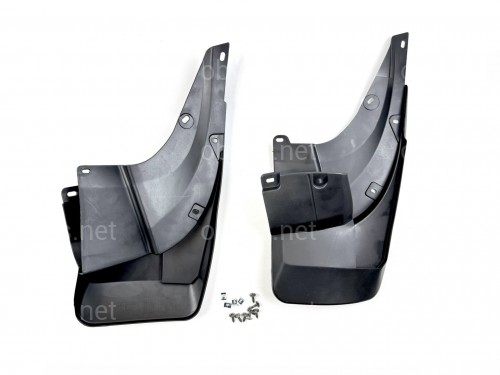Брызговики задние под юбку Toyota Land Cruiser Prado 150 2009-2022, комплект 2 шт.