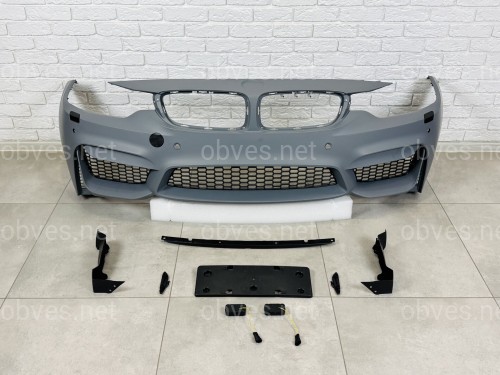 Бампер передний в сборе M4 для BMW 4 series F32 / F33 / F36 2013-2020 Бампер передний в сборе M4 для BMW 4 series F32 / F33 / F36 2013-2020