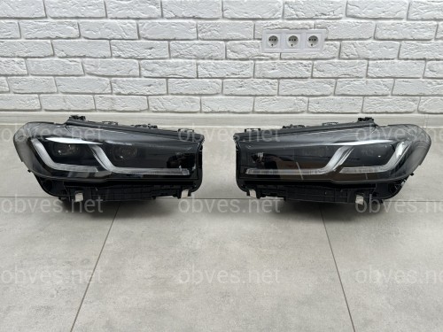 Фары Shadow Line LED LCI 2020+ рестайлинг для BMW G30 / G31 2016-2020 2шт. с заменой бампера на 20+ Фары Shadow Line LED LCI 2020+ рестайлинг для BMW G30 / G31 2016-2020 2шт. с заменой бампера на 20+