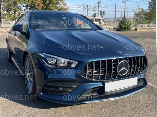 Решетка радиатора GT CHROME Mercedes CLA-Class C118 2019- Решетка радиатора GT CHROME Mercedes CLA-Class C118 2019-