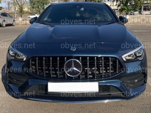 Решетка радиатора GT CHROME Mercedes CLA-Class C118 2019- Решетка радиатора GT CHROME Mercedes CLA-Class C118 2019-