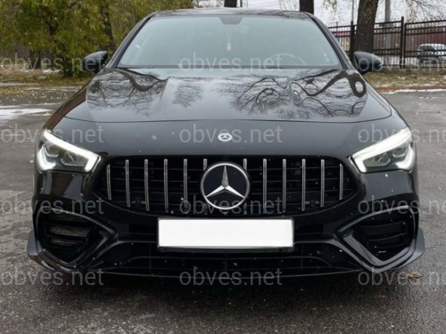 Решетка радиатора GT CHROME Mercedes CLA-Class C118 2019- Решетка радиатора GT CHROME Mercedes CLA-Class C118 2019-
