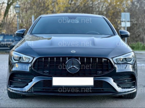 Решітка радіатора GT BLACK Mercedes CLA-Class C118 2019- Решітка радіатора GT BLACK Mercedes CLA-Class C118 2019-