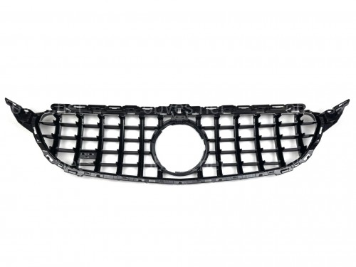 Решетка радиатора GT CHROME Mercedes C-Class W205 2014-2018 ПОД КАМЕРУ Решетка радиатора GT CHROME Mercedes C-Class W205 2014-2018 ПОД КАМЕРУ