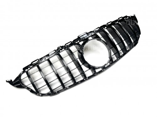 Решетка радиатора GT BLACK Mercedes C-Class W205 2014-2018 Решетка радиатора GT BLACK Mercedes C-Class W205 2014-2018