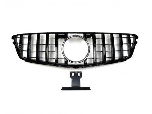 Решетка радиатора GT BLACK Mercedes C-Class W204 2007-2014 Решетка радиатора GT BLACK Mercedes C-Class W204 2007-2014