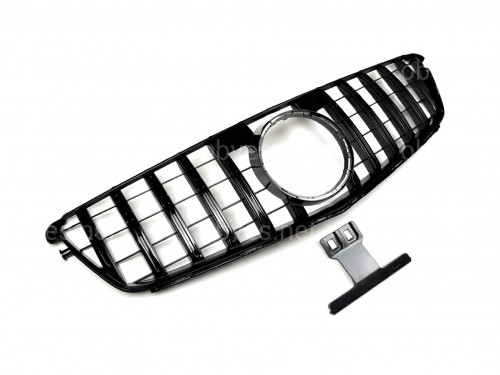 Решетка радиатора GT BLACK Mercedes C-Class W204 2007-2014 Решетка радиатора GT BLACK Mercedes C-Class W204 2007-2014