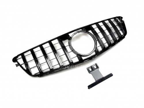 Решетка радиатора GT CHROME Mercedes C-Class W204 2007-2014 Решетка радиатора GT CHROME Mercedes C-Class W204 2007-2014