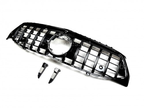 Решітка радіатора GT BLACK Mercedes CLA-Class C118 2019- Решітка радіатора GT BLACK Mercedes CLA-Class C118 2019-