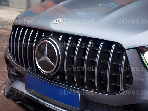 Решетка радиатора GT CHROME Mercedes GLE-Class V167 2019-2022 ДЛЯ AMG Решетка радиатора GT CHROME Mercedes GLE-Class V167 2019-2022 ДЛЯ AMG