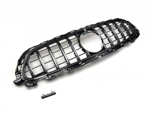 Решетка радиатора GT CHROME Mercedes E-Class W213 2020-2023 ДЛЯ AMG Решетка радиатора GT CHROME Mercedes E-Class W213 2020-2023 ДЛЯ AMG