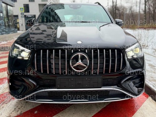 Решетка радиатора GT CHROME Mercedes GLE-Class V167 2023+ Решетка радиатора GT CHROME Mercedes GLE-Class V167 2023+