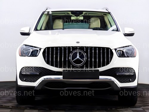 Решетка радиатора GT CHROME Mercedes GLE-Class V167 2019-2022 ОБЫЧНЫЙ НЕ AMG