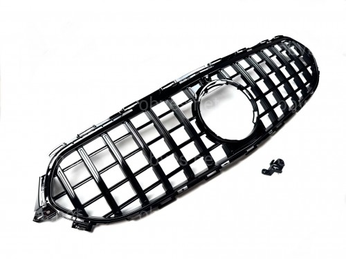 Решетка радиатора GT BLACK Mercedes E-Class W213 2020-2023 ОБЫЧНЫЙ НЕ AMG Решетка радиатора GT BLACK Mercedes E-Class W213 2020-2023 ОБЫЧНЫЙ НЕ AMG