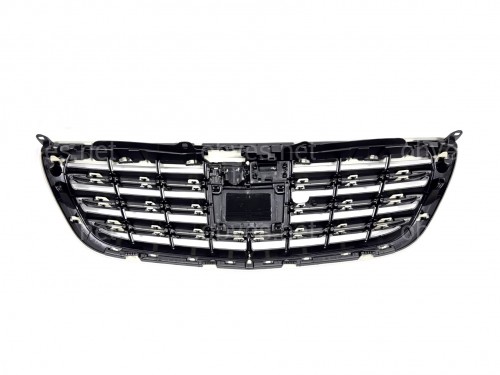 Решетка радиатора без радара BLACK ДЛЯ AMG для Mercedes-Benz S-class W222 2013-2020