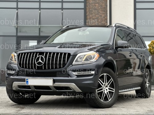 Решетка радиатора GT CROME Mercedes-Benz GL class X166 2012-2015 ОБЫЧНЫЙ НЕ AMG Решетка радиатора GT CROME Mercedes-Benz GL class X166 2012-2015 ОБЫЧНЫЙ НЕ AMG