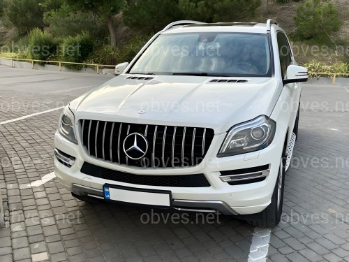 Решетка радиатора GT CROME Mercedes-Benz GL class X166 2012-2015 ОБЫЧНЫЙ НЕ AMG Решетка радиатора GT CROME Mercedes-Benz GL class X166 2012-2015 ОБЫЧНЫЙ НЕ AMG