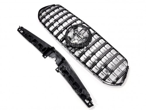 Решетка радиатора GT CHROME Mercedes GLE-Class V167 2023+ Решетка радиатора GT CHROME Mercedes GLE-Class V167 2023+