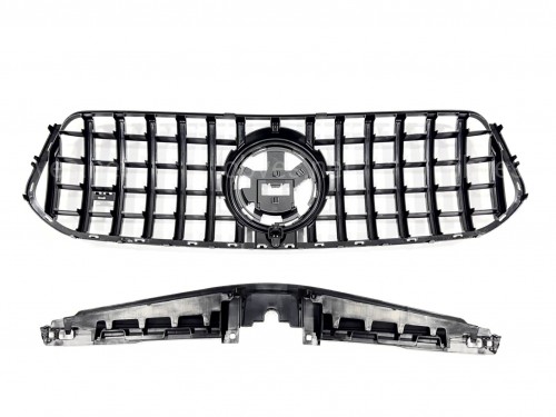 Решетка радиатора GT CHROME Mercedes GLE-Class V167 2023+ Решетка радиатора GT CHROME Mercedes GLE-Class V167 2023+
