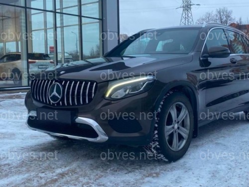 Решетка радиатора GT CHROME Mercedes GLC-Class X253 / C253 2015-2019 Решетка радиатора GT CHROME Mercedes GLC-Class X253 / C253 2015-2019