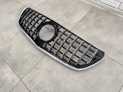 Решетка радиатора GT CHROME Mercedes Benz V-class W447 2020-2023 ДЛЯ AMG Решетка радиатора GT CHROME Mercedes Benz V-class W447 2020-2023 ДЛЯ AMG