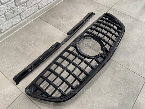 Решетка радиатора GT BLACK Mercedes Benz Vito W447 2020-2023