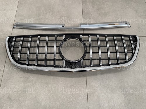 Решетка радиатора GT CHROME Mercedes Benz Vito 2014-2019 Решетка радиатора GT CHROME Mercedes Benz Vito 2014-2019