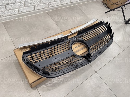 Решетка радиатора DIAMOND SILVER Mercedes Benz Vito W447 2014-2019 Решетка радиатора DIAMOND SILVER Mercedes Benz Vito W447 2014-2019
