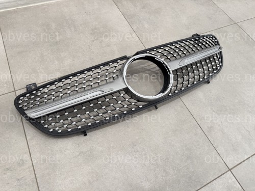 Решетка радиатора DIAMOND Mercedes Benz Vito W639 2003-2009 Решетка радиатора DIAMOND Mercedes Benz Vito W639 2003-2009