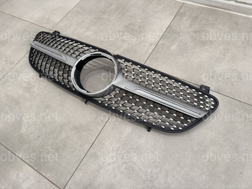 Решетка радиатора DIAMOND Mercedes Benz Vito W639 2003-2009 Решетка радиатора DIAMOND Mercedes Benz Vito W639 2003-2009