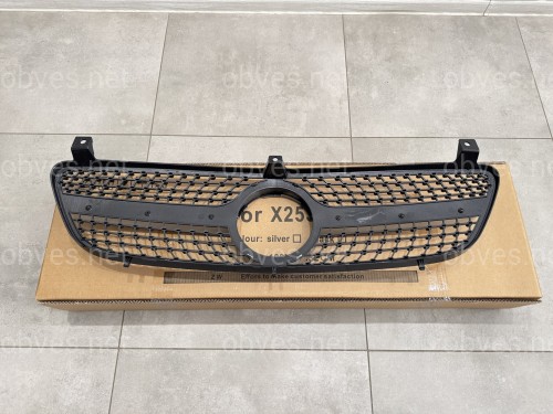 Решетка радиатора DIAMOND Mercedes Benz Vito W639 2003-2009 Решетка радиатора DIAMOND Mercedes Benz Vito W639 2003-2009