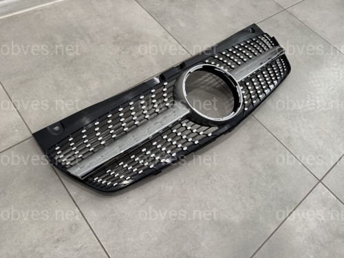 Решетка радиатора DIAMOND Mercedes Benz Vito W639 2010-2015