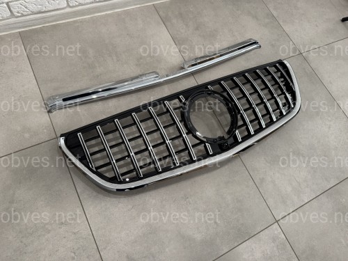 Решетка радиатора GT CHROME Mercedes Benz Vito W447 2020-2023