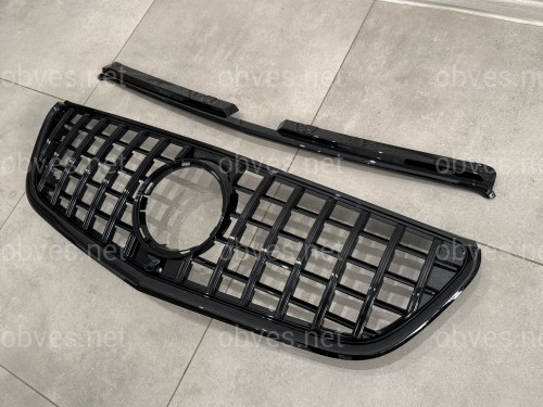 Решетка радиатора GT BLACK Mercedes Benz Vito W447 2014-2019