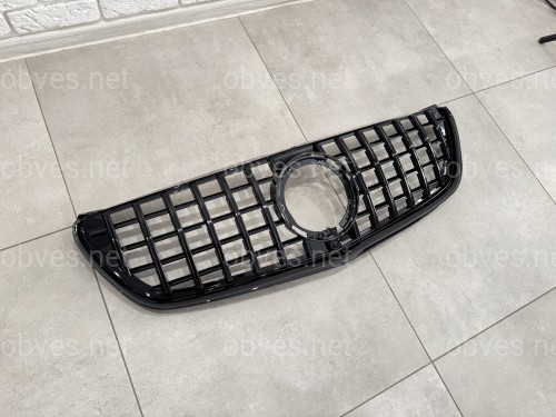 Решетка радиатора GT BLACK Mercedes Benz V-class W447 2020-2023 ДЛЯ AMG
