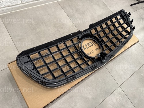 Решетка радиатора GT BLACK Mercedes Benz V-class W447 2020-2023 ДЛЯ AMG