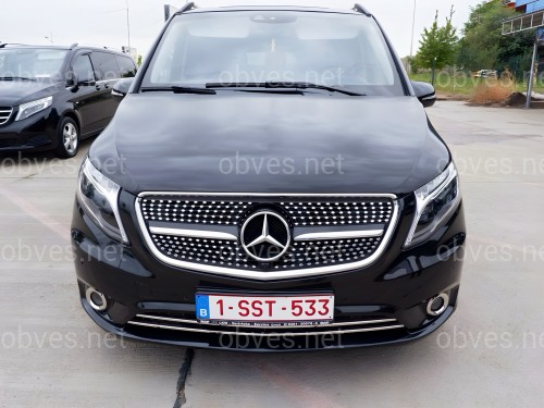 Решетка радиатора DIAMOND BLACK Mercedes Benz Vito W447 2014-2019 Решетка радиатора DIAMOND BLACK Mercedes Benz Vito W447 2014-2019