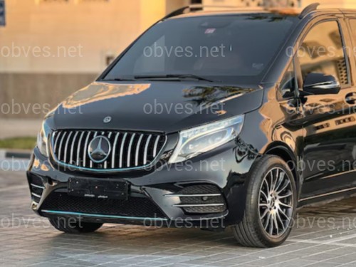 Решетка радиатора GT CHROME Mercedes Benz V-class W447 2020-2023 ДЛЯ AMG Решетка радиатора GT CHROME Mercedes Benz V-class W447 2020-2023 ДЛЯ AMG