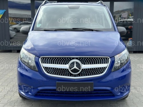 Решетка радиатора DIAMOND SILVER Mercedes Benz Vito W447 2014-2019 Решетка радиатора DIAMOND SILVER Mercedes Benz Vito W447 2014-2019