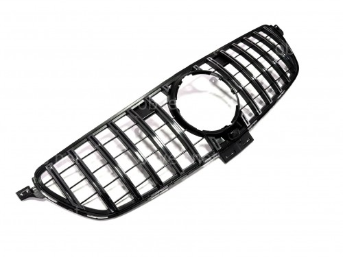 Решетка радиатора GT CHROME Mercedes GLE-Class W166 2015-2018 Решетка радиатора GT CHROME Mercedes GLE-Class W166 2015-2018