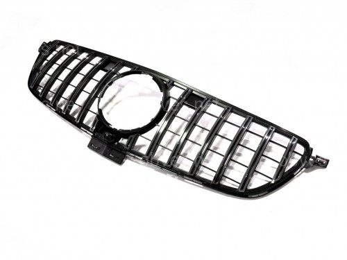 Решетка радиатора GT CHROME Mercedes GLE-Class W166 2015-2018 Решетка радиатора GT CHROME Mercedes GLE-Class W166 2015-2018