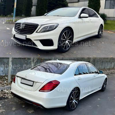 Комплект обвеса AMG S63 Mercedes Benz S-class W222 2013-2017 Комплект обвеса AMG S63 Mercedes Benz S-class W222 2013-2017