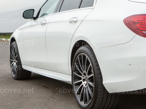 Пороги AMG Mercedes E-Class W213 2016-2023