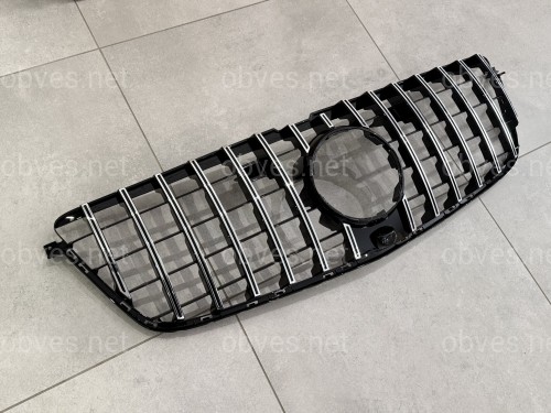 Решетка радиатора GT CROME Mercedes-Benz GL class X166 2012-2015 ДЛЯ AMG Решетка радиатора GT CROME Mercedes-Benz GL class X166 2012-2015 ДЛЯ AMG