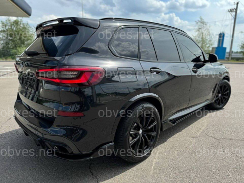 Спойлер на крышку багажника Paradigma BMW X5 G05 2018+, цвет черный глянец Спойлер на крышку багажника Paradigma BMW X5 G05 2018+, цвет черный глянец