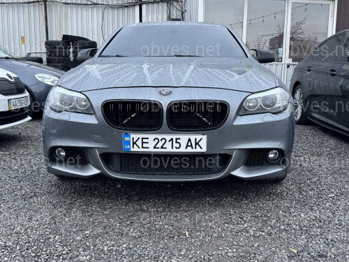 Передний бампер в сборе M Paket BMW 5 Series F10 F11 2010-2013 (под омыватели / с отверстиями под парктроники / с отверстиями туманок)