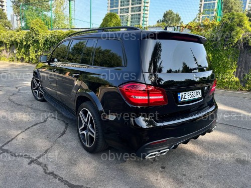Рестайлинг комплект обвеса GLS63 AMG для Mercedes-Benz GL class X166 2012-2015