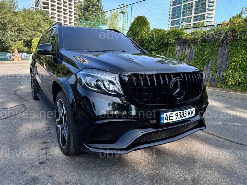 Рестайлинг комплект обвеса GLS63 AMG для Mercedes-Benz GL class X166 2012-2015