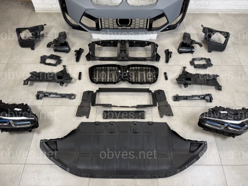 Рестайлинг комплект обвеса X4M F98 2022+ для BMW X4 G02 F98 2018-2021 Рестайлинг комплект обвеса X4M F98 2022+ для BMW X4 G02 F98 2018-2021