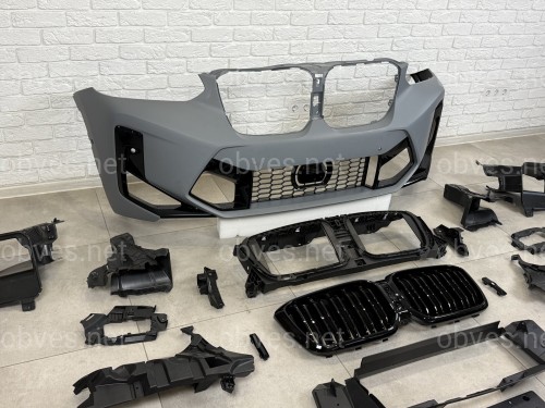 Рестайлинг комплект обвеса X4M F98 2022+ для BMW X4 G02 F98 2018-2021 Рестайлинг комплект обвеса X4M F98 2022+ для BMW X4 G02 F98 2018-2021